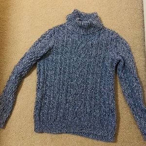 Thick stitch turtleneck